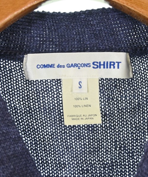 COMME des GARCONS SHIRT（コムデギャルソンシャツ）カーディガン 紺 サイズ:S メンズ/2200697673022