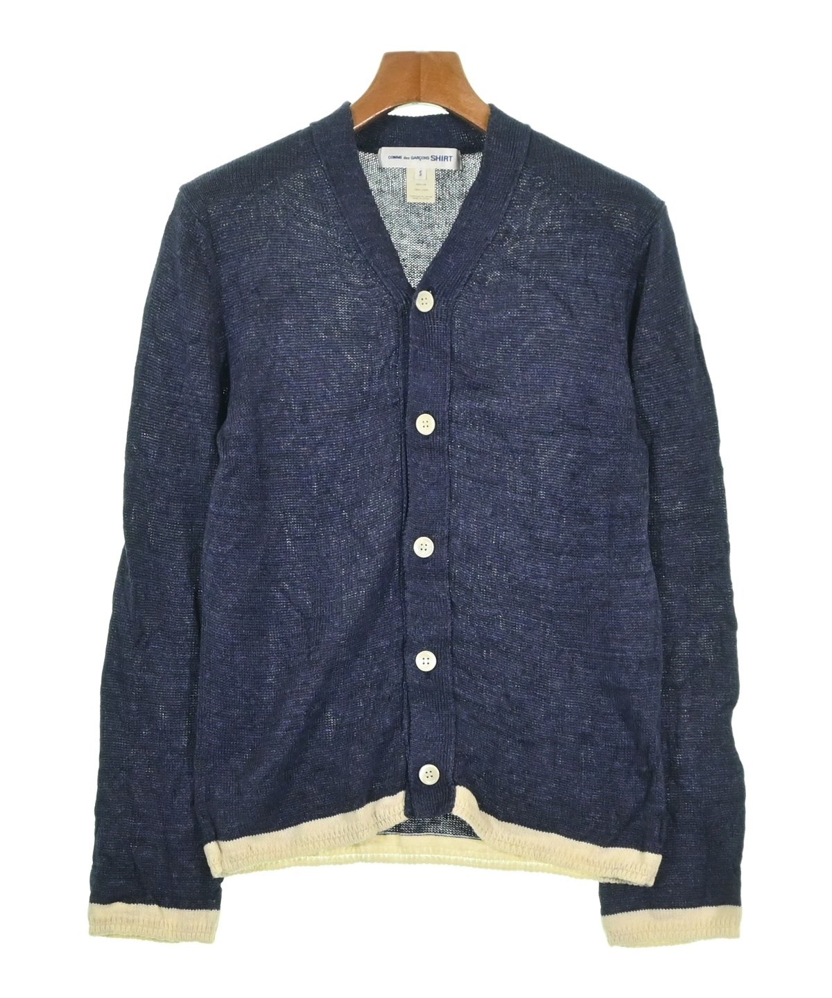 COMME des GARCONS SHIRT（コムデギャルソンシャツ）カーディガン 紺