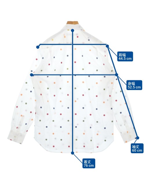 COMME des GARCONS SHIRT（コムデギャルソンシャツ）カジュアルシャツ 白 サイズ:S メンズ/2200697701114