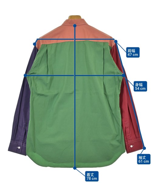 COMME des GARCONS SHIRT（コムデギャルソンシャツ）カジュアルシャツ その他（柄物・カラフル） サイズ:M メンズ/2200696317125