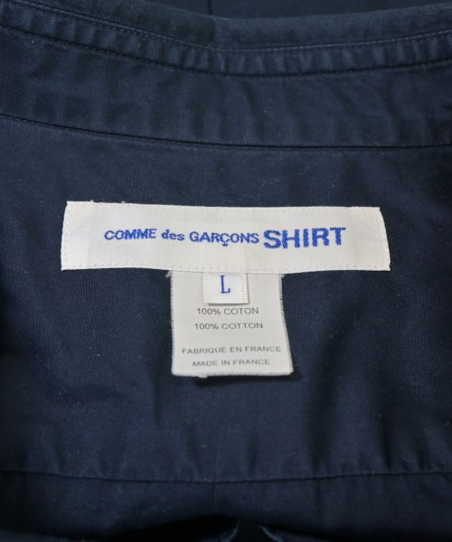 COMME des GARCONS SHIRT（コムデギャルソンシャツ）カジュアルシャツ 紺 サイズ:L メンズ/2200698084025