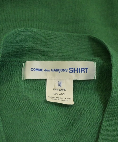 COMME des GARCONS SHIRT（コムデギャルソンシャツ）カーディガン 緑 サイズ:M メンズ/2200696690341