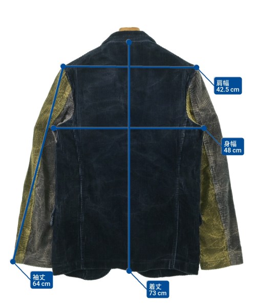 COMME des GARCONS SHIRT（コムデギャルソンシャツ）カジュアルジャケット 紺 サイズ:S メンズ/2200699141024