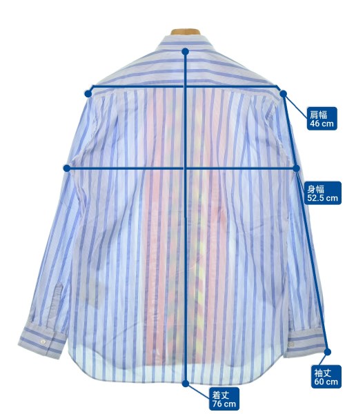 COMME des GARCONS SHIRT（コムデギャルソンシャツ）カジュアルシャツ 青 サイズ:S メンズ/2200699141062