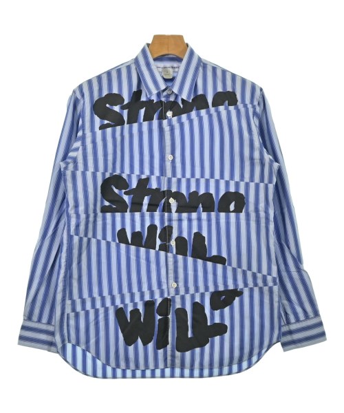 COMME des GARCONS SHIRT(コムデギャルソンシャツ)カジュアルシャツ 青 サイズ:S/2200699141079