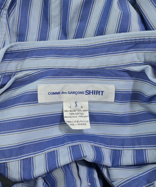 COMME des GARCONS SHIRT（コムデギャルソンシャツ）カジュアルシャツ 青 サイズ:S メンズ/2200699141079