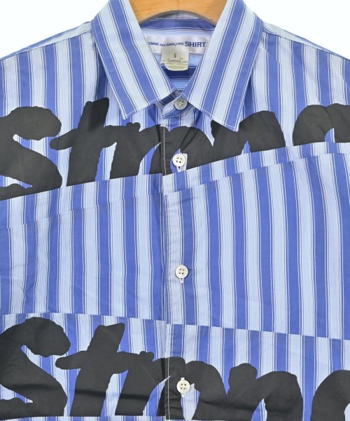 COMME des GARCONS SHIRT（コムデギャルソンシャツ）カジュアルシャツ 青 サイズ:S メンズ/2200699141079