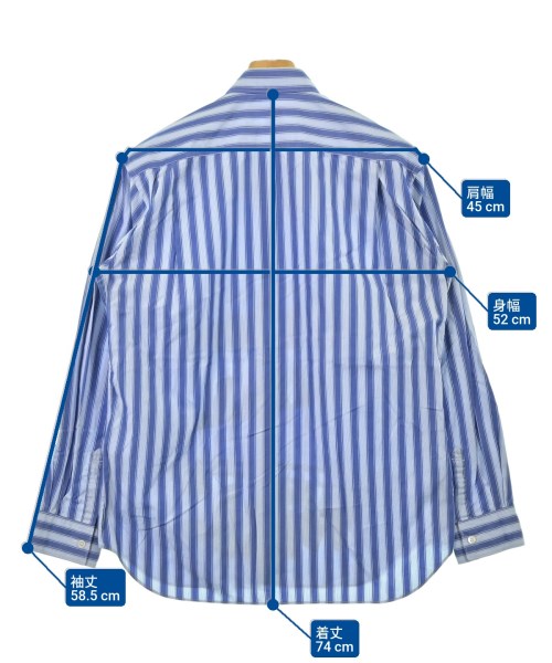 COMME des GARCONS SHIRT（コムデギャルソンシャツ）カジュアルシャツ 青 サイズ:S メンズ/2200699141079