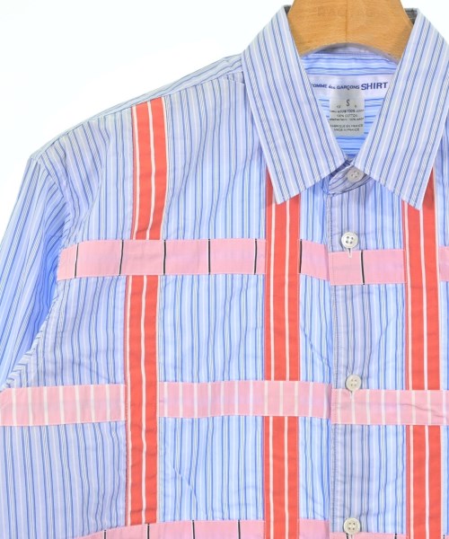 COMME des GARCONS SHIRT（コムデギャルソンシャツ）カジュアルシャツ 青 サイズ:S メンズ/2200699141086