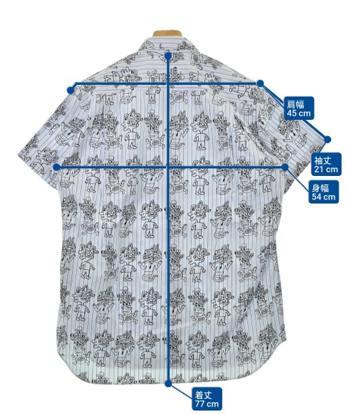 COMME des GARCONS SHIRT（コムデギャルソンシャツ）カジュアルシャツ 青 サイズ:M メンズ/2200699141093