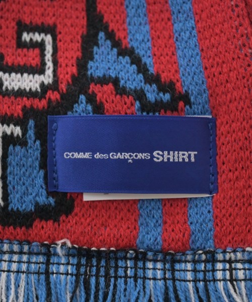 COMME des GARCONS SHIRT（コムデギャルソンシャツ）マフラー 赤 サイズ:- メンズ/2200699533027