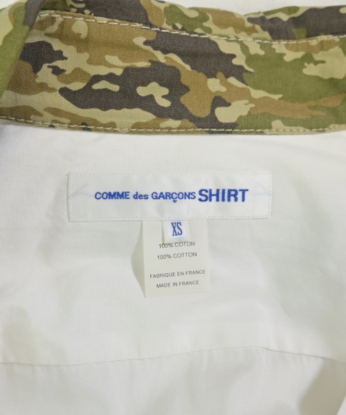 COMME des GARCONS SHIRT（コムデギャルソンシャツ）カジュアルシャツ 白 サイズ:XS メンズ/2200692259054
