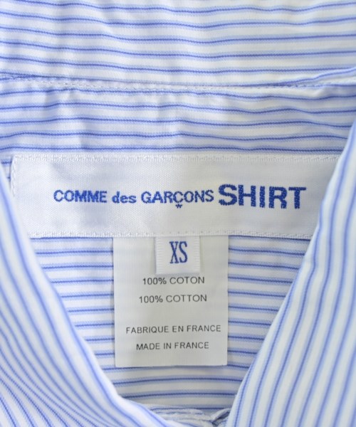 COMME des GARCONS SHIRT（コムデギャルソンシャツ）カジュアルシャツ 青 サイズ:XS メンズ/2200699196086
