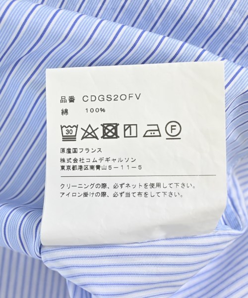 COMME des GARCONS SHIRT（コムデギャルソンシャツ）カジュアルシャツ 青 サイズ:XS メンズ/2200699196086