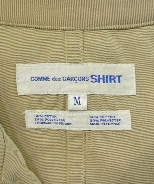 COMME des GARCONS SHIRT（コムデギャルソンシャツ）トレンチコート ベージュ サイズ:M メンズ/2200699890335