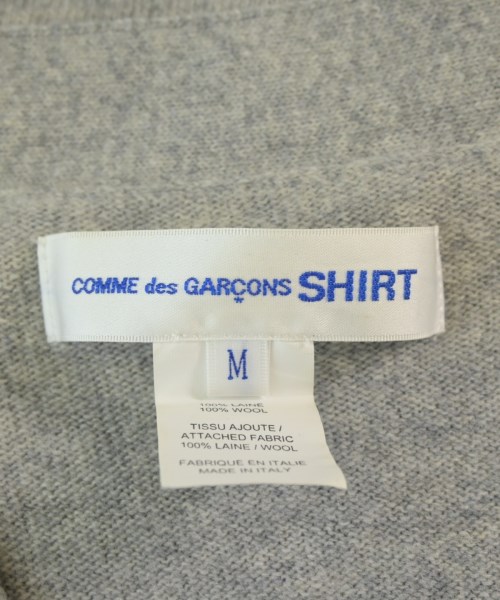 COMME des GARCONS SHIRT（コムデギャルソンシャツ）カーディガン グレー サイズ:M メンズ/2200700532025