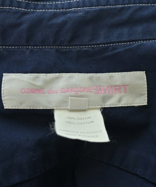 COMME des GARCONS SHIRT（コムデギャルソンシャツ）カジュアルシャツ 紺 サイズ:S レディース/2200698135031