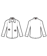 COMME des GARCONS SHIRT（コムデギャルソンシャツ）カジュアルシャツ 紺 サイズ:S レディース/2200698135031