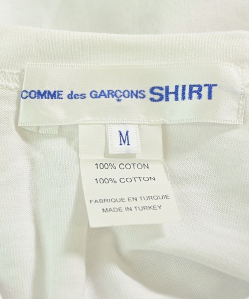 COMME des GARCONS SHIRT（コムデギャルソンシャツ）Tシャツ・カットソー 白 サイズ:M メンズ/2200700871056