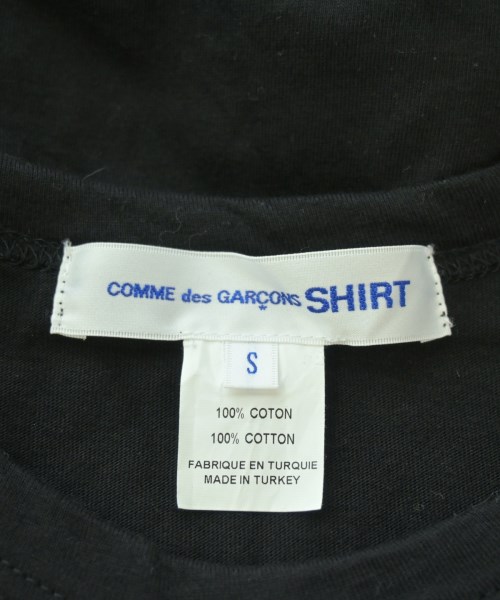 COMME des GARCONS SHIRT（コムデギャルソンシャツ）Tシャツ・カットソー 黒 サイズ:S メンズ/2200700930050