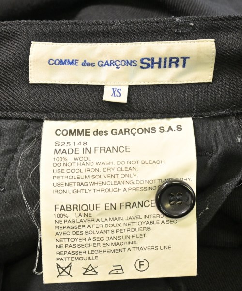 COMME des GARCONS SHIRT（コムデギャルソンシャツ）ショートパンツ 黒 サイズ:XS メンズ/2200701044060
