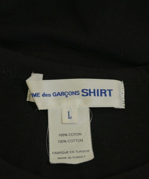 COMME des GARCONS SHIRT（コムデギャルソンシャツ）Tシャツ・カットソー 黒 サイズ:L メンズ/2200701044114
