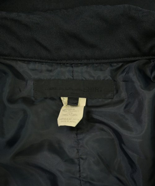 COMME des GARCONS SHIRT（コムデギャルソンシャツ）カジュアルジャケット 黒 サイズ:S メンズ/2200701151010
