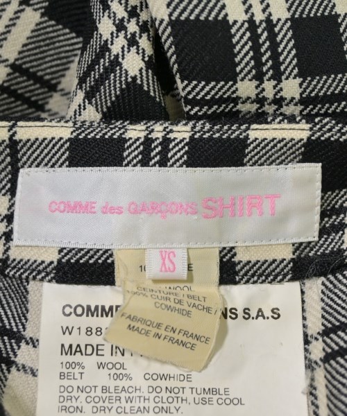 COMME des GARCONS SHIRT（コムデギャルソンシャツ）ショートパンツ 白 サイズ:XS レディース/2200697855060