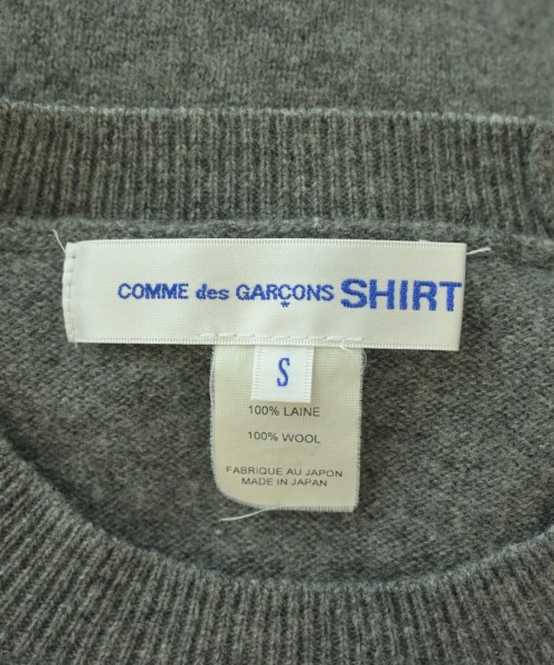 COMME des GARCONS SHIRT（コムデギャルソンシャツ）ニット・セーター グレー サイズ:S メンズ/2200700572038