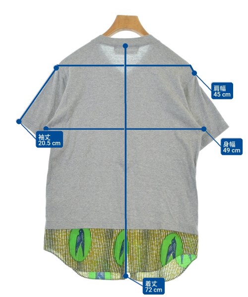 COMME des GARCONS SHIRT（コムデギャルソンシャツ）Tシャツ・カットソー グレー サイズ:M メンズ/2200701691059
