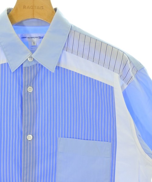 COMME des GARCONS SHIRT（コムデギャルソンシャツ）カジュアルシャツ 青 サイズ:S メンズ/2200701792053
