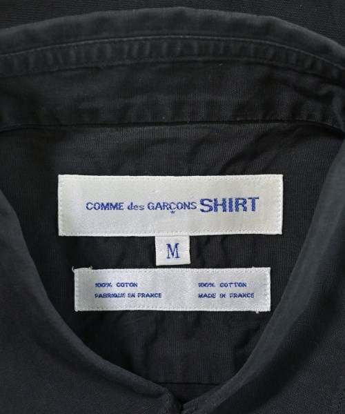 COMME des GARCONS SHIRT（コムデギャルソンシャツ）カジュアルシャツ 黒 サイズ:M メンズ/2200656201150