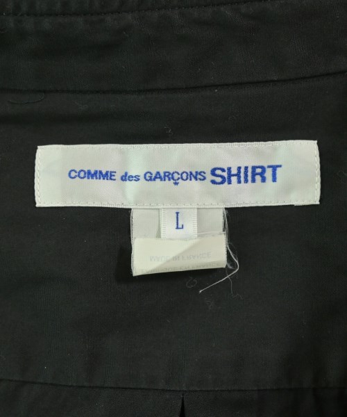 COMME des GARCONS SHIRT（コムデギャルソンシャツ）カジュアルシャツ 黒 サイズ:L メンズ/2200647873427