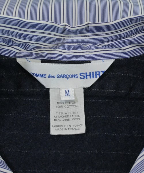 COMME des GARCONS SHIRT（コムデギャルソンシャツ）カジュアルシャツ 紺 サイズ:M メンズ/2200656502028