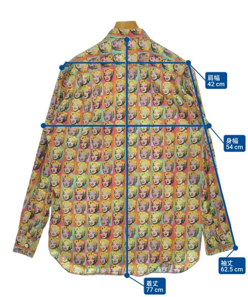 COMME des GARCONS SHIRT（コムデギャルソンシャツ）カジュアルシャツ オレンジ サイズ:M メンズ/2200656525027