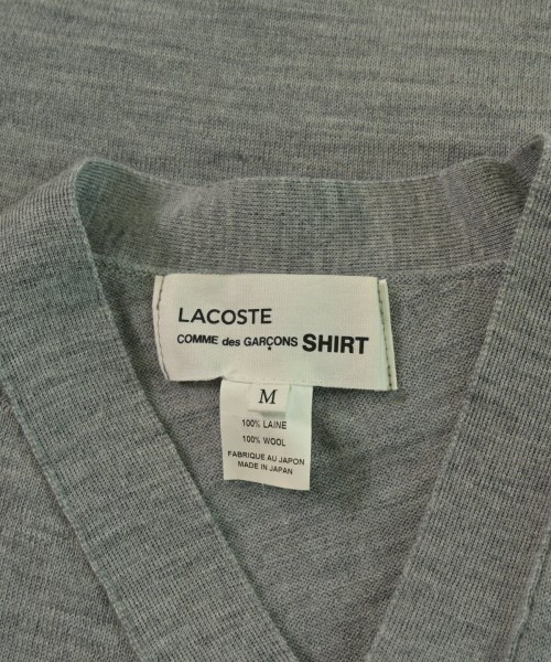 COMME des GARCONS SHIRT（コムデギャルソンシャツ）カーディガン グレー サイズ:M メンズ/2200656525041