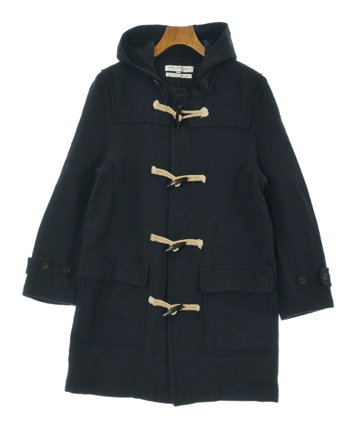 COMME des GARCONS SHIRT（コムデギャルソンシャツ）ダッフルコート 紺