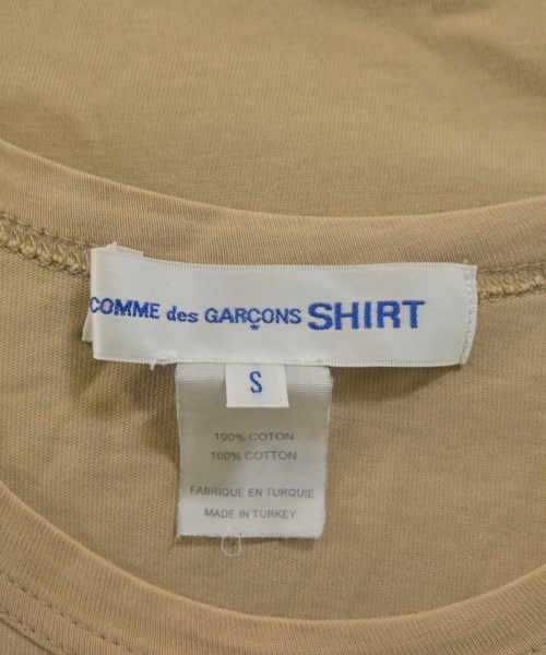 COMME des GARCONS SHIRT（コムデギャルソンシャツ）Tシャツ・カットソー ベージュ サイズ:S メンズ/2200658244032