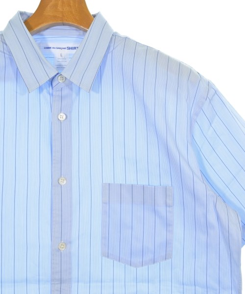COMME des GARCONS SHIRT（コムデギャルソンシャツ）カジュアルシャツ 青 サイズ:L メンズ/2200658551055