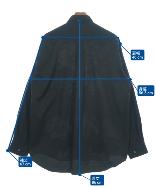 COMME des GARCONS SHIRT（コムデギャルソンシャツ）カジュアルシャツ 青 サイズ:L メンズ/2200659141019