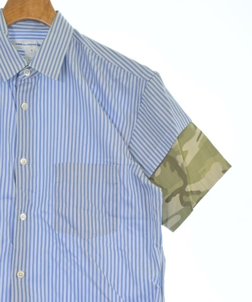 COMME des GARCONS SHIRT（コムデギャルソンシャツ）カジュアルシャツ 青 サイズ:S メンズ/2200638308013