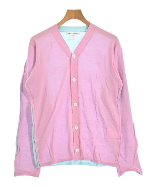 COMME des GARCONS SHIRT(コムデギャルソンシャツ)カーディガン ピンク サイズ:M/2200638308082