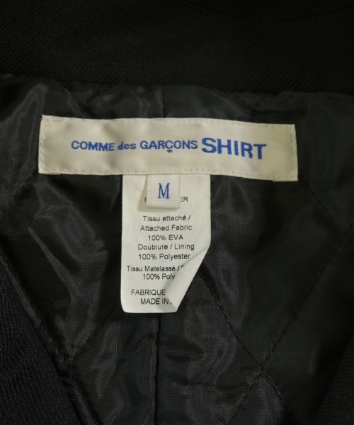 COMME des GARCONS SHIRT（コムデギャルソンシャツ）ピーコート 黒 サイズ:M メンズ/2200658611018