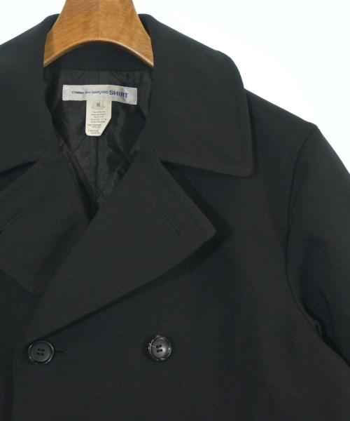 COMME des GARCONS SHIRT（コムデギャルソンシャツ）ピーコート 黒 サイズ:M メンズ/2200658611018