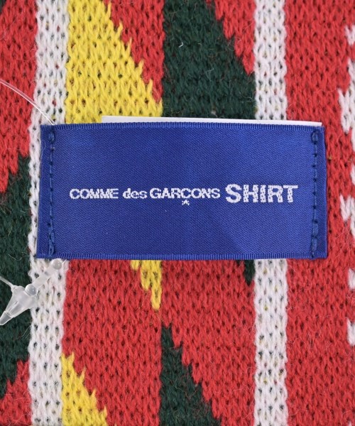 COMME des GARCONS SHIRT（コムデギャルソンシャツ）マフラー 赤 サイズ:- メンズ/2200659289049