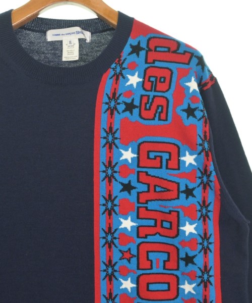 COMME des GARCONS SHIRT（コムデギャルソンシャツ）ニット・セーター 紺 サイズ:XL メンズ/2200659374028