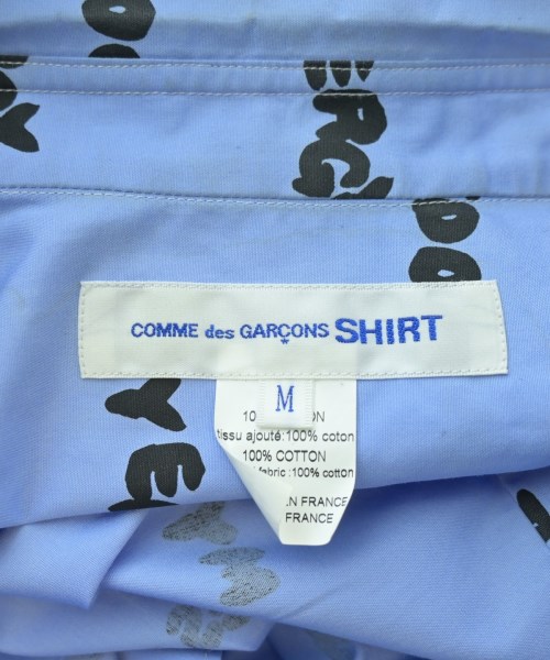COMME des GARCONS SHIRT（コムデギャルソンシャツ）カジュアルシャツ 青 サイズ:M メンズ/2200659374066