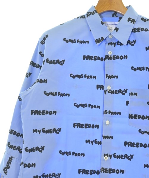 COMME des GARCONS SHIRT（コムデギャルソンシャツ）カジュアルシャツ 青 サイズ:M メンズ/2200659374066