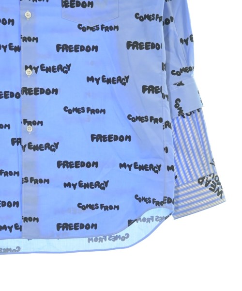 COMME des GARCONS SHIRT（コムデギャルソンシャツ）カジュアルシャツ 青 サイズ:M メンズ/2200659374066