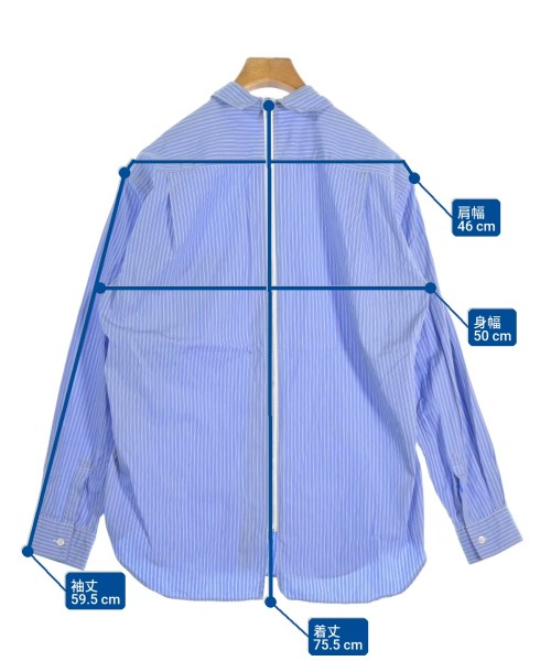 COMME des GARCONS SHIRT（コムデギャルソンシャツ）カジュアルシャツ 青 サイズ:S メンズ/2200659624017